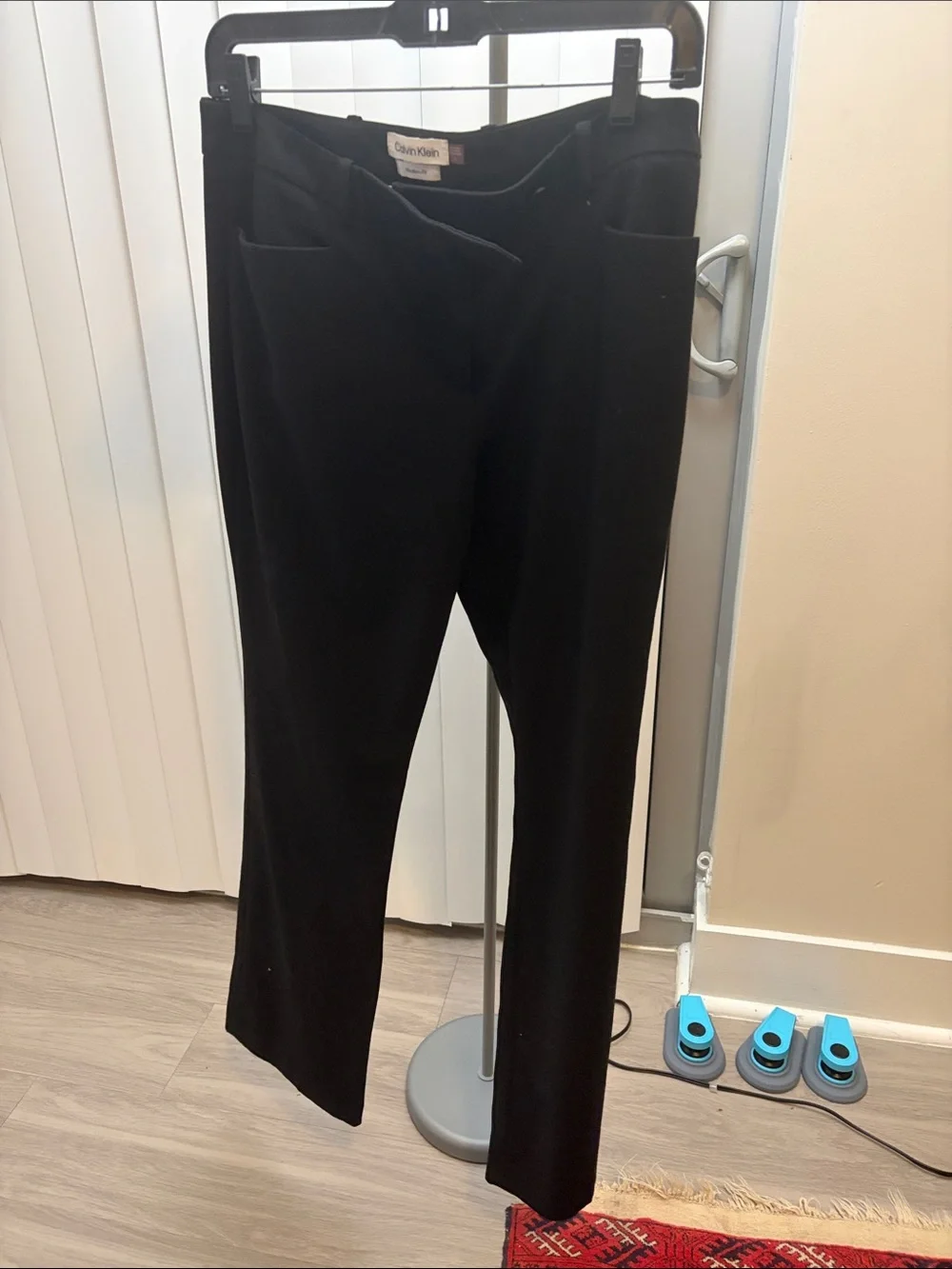 Calvin Klein Black Modern Fit Pants - Picture 3 of 4